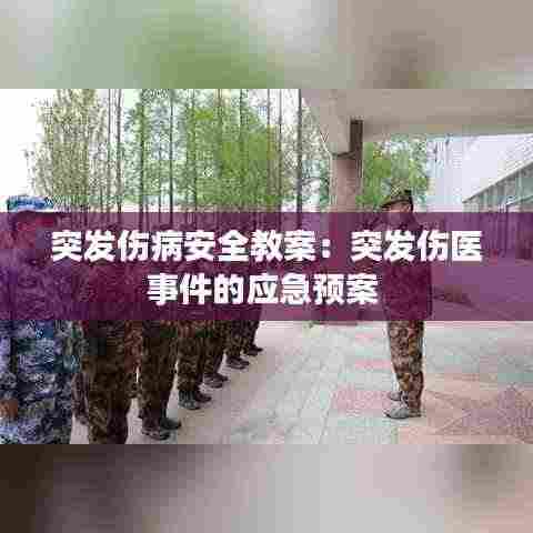 突发伤病安全教案:突发伤医事件的应急预案