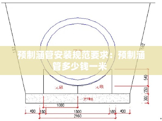 预制涵管安装规范要求:预制涵管多少钱一米