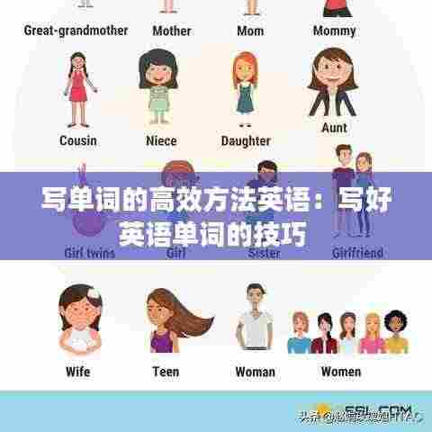 写单词的高效方法英语:写好英语单词的技巧