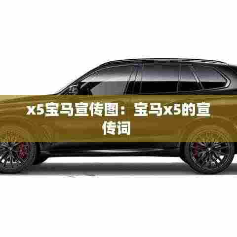 x5宝马宣传图:宝马x5的宣传词