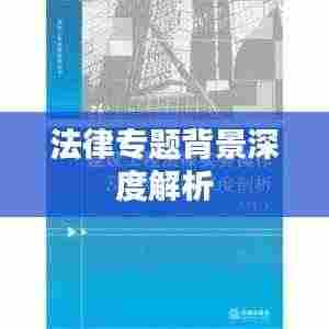法律专题背景深度解析