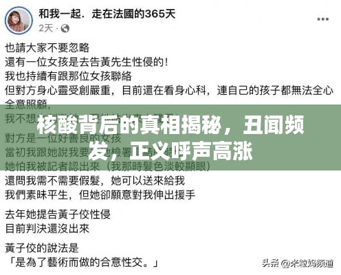 核酸背后的真相揭秘，丑闻频发，正义呼声高涨