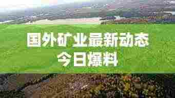 国外矿业最新动态今日爆料